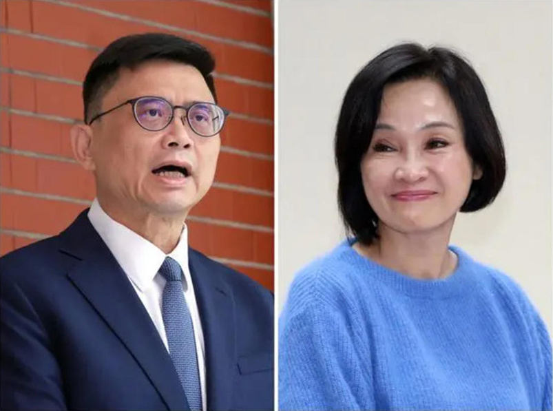 图注：赖瑞隆、柯志恩二人目前民调紧咬互联网配资网站。