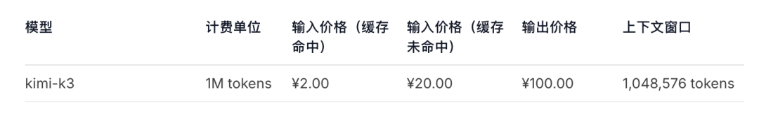 GLM-5.2及Kimi K3定价。图/截自智谱、月之暗面官网