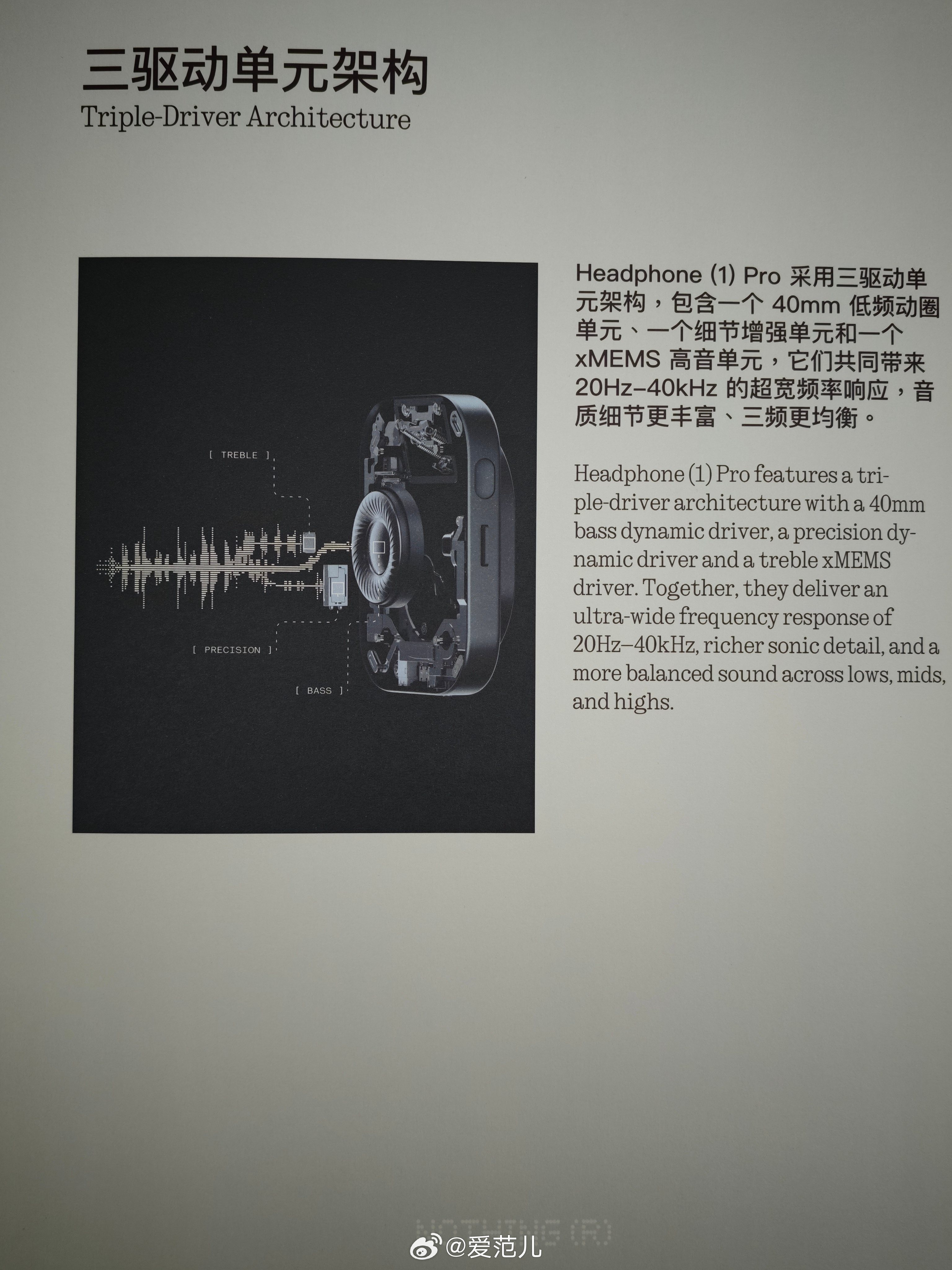 刚刚,Nothing 发布了旗下首款旗舰头戴式耳机 Nothing