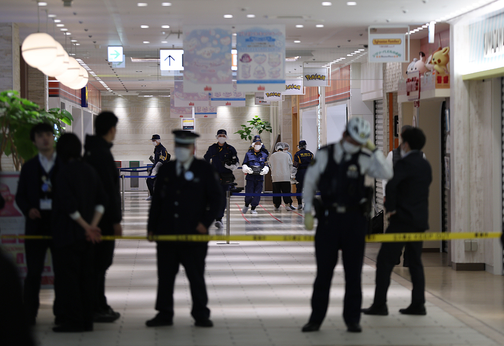 3月26日,东京池袋营业方法“阳光城”内。(视觉中国)