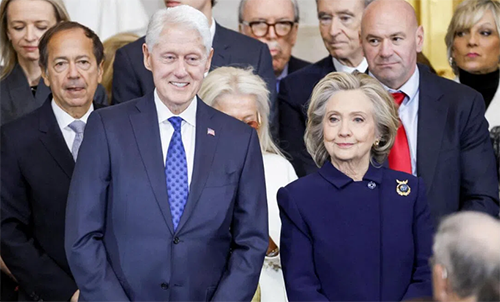 克林顿夫妇 路透社