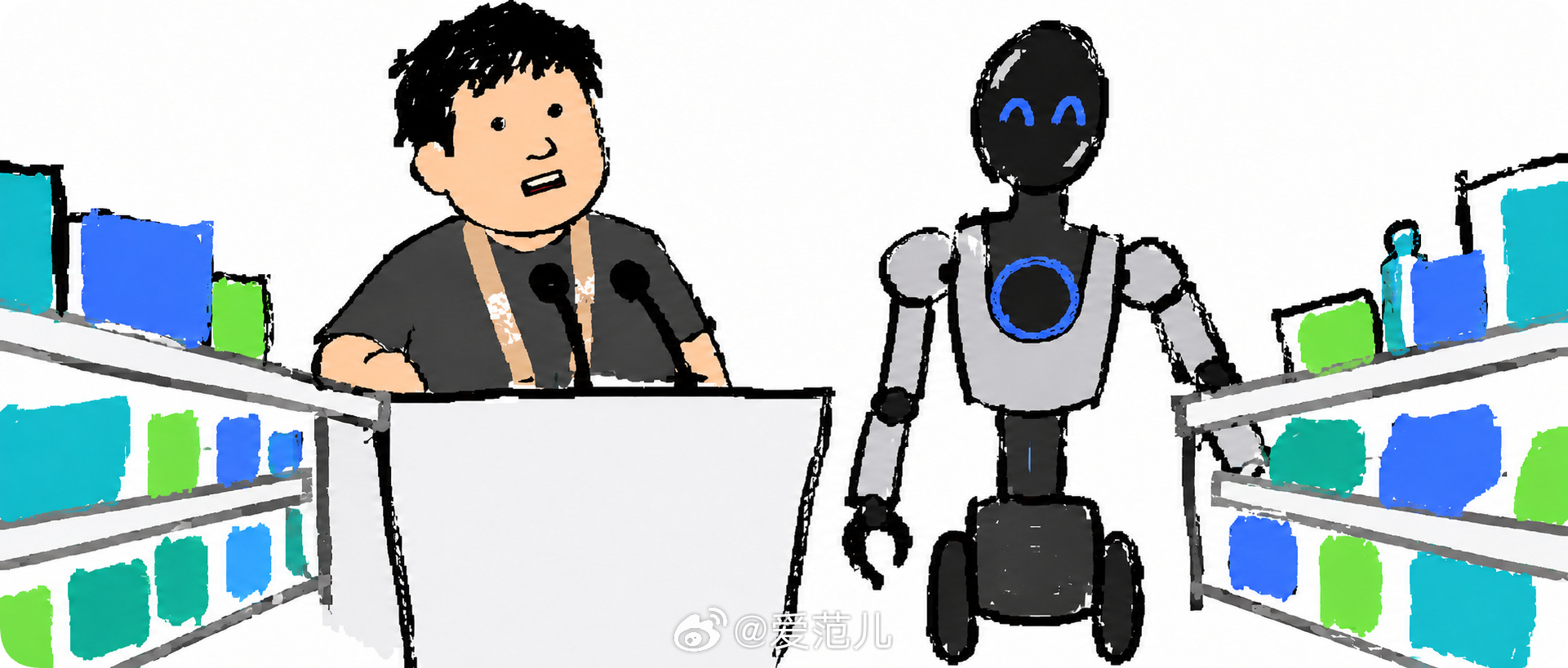 【蚂蚁灵波朱兴:机器人规模落地仍受能力、成本和数据约束】 #机器人落