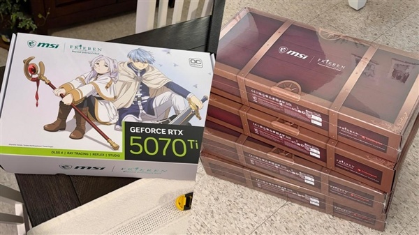 买一送三!男子花7400元买RTX 5070 Ti:沃尔玛一口气寄来四张