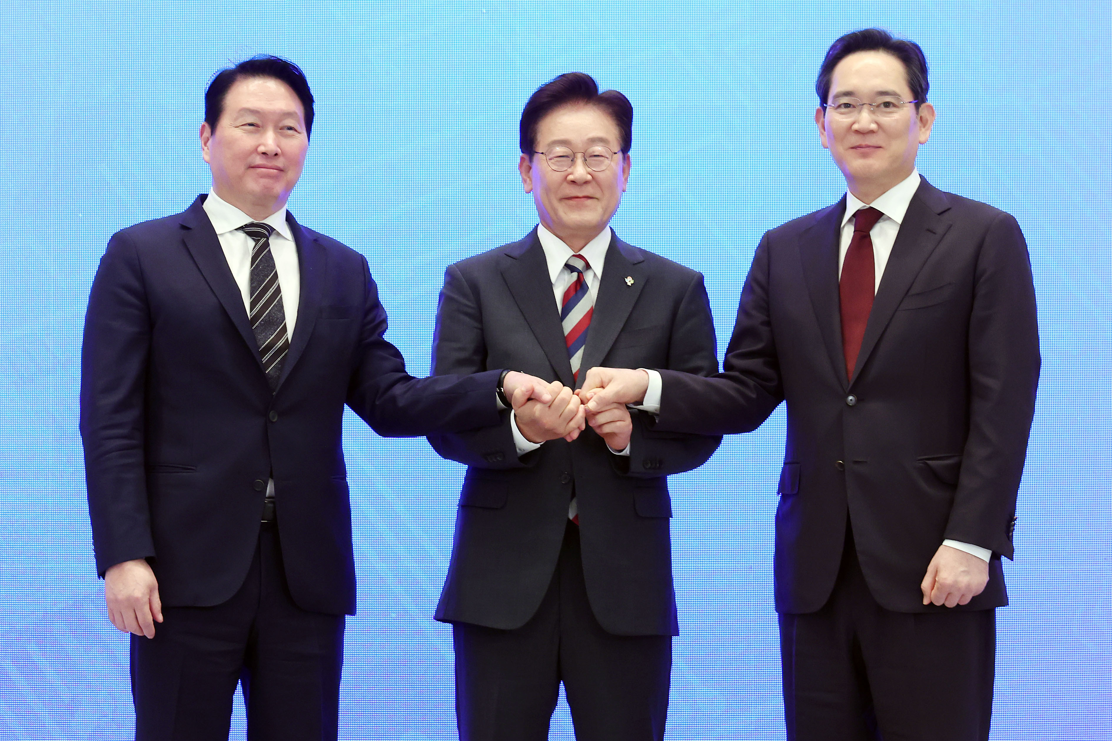 当地时间2026年6月29日,韩国首尔,总统李在明主持“超级项目”发布活动。 IC photo