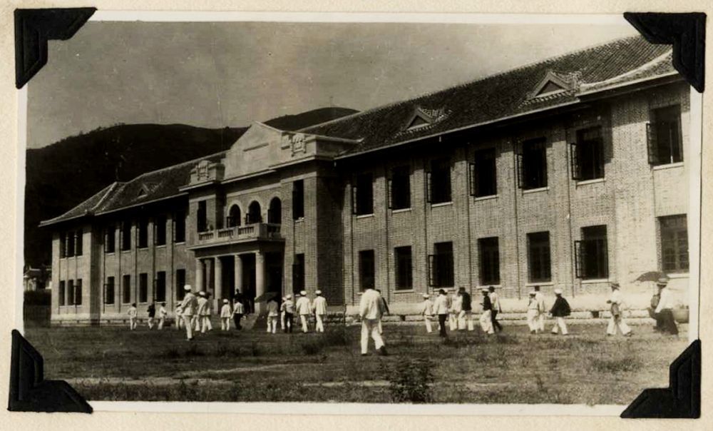 美国耶鲁大学“雅礼中国会”工作人员于1928-1931年间拍摄的湖南大学(资料照片)。