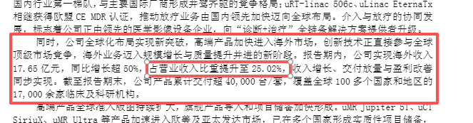 联影医疗股价较高点已腰斩【股价较高点跌超50%,联影对抗GPS不能只
