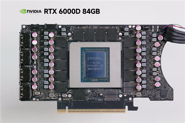 NVIDIA中国特供版专业显卡RTX 6000D没人要！首次拆解