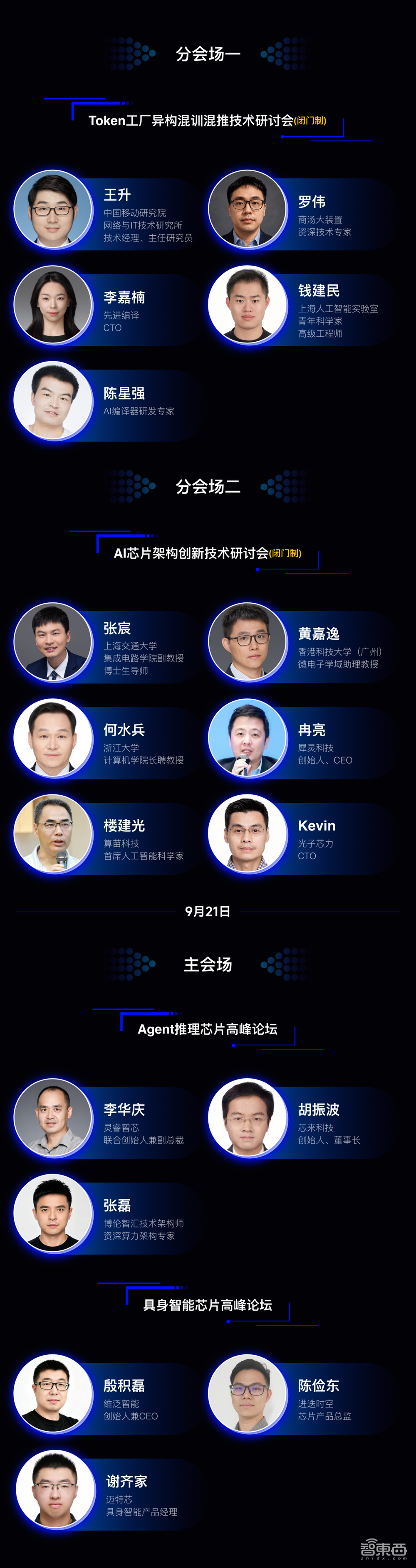 首发！AI芯片架构创新技术研讨会议程公布
