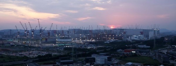 三星电子平泽半导体工厂全景