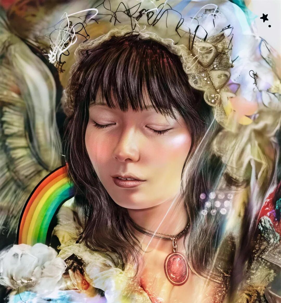 &middot;受害者自画像。（日本《朝晖新闻》官网）