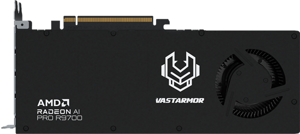 瀚铠首次涉足专业卡!带来AI PRO R9700显卡