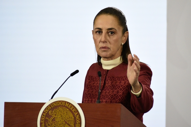 墨西哥总统辛鲍姆 IC photo