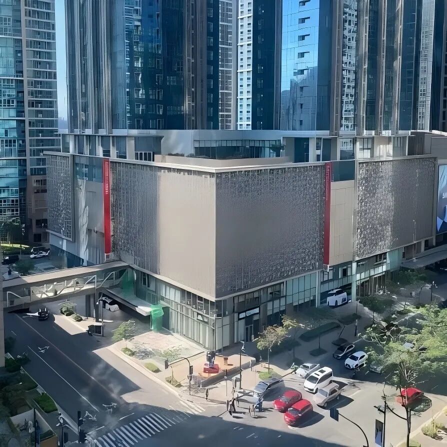 BGC方位图和实景图，这里号称是菲律宾最安全的地方，被称为菲版“楚门的世界”
