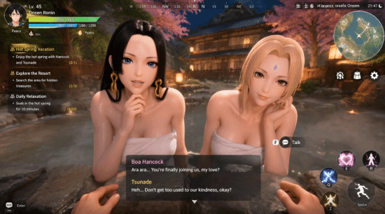 超性感爽游“实机”公开！与二次元女神洗澡谁顶得住