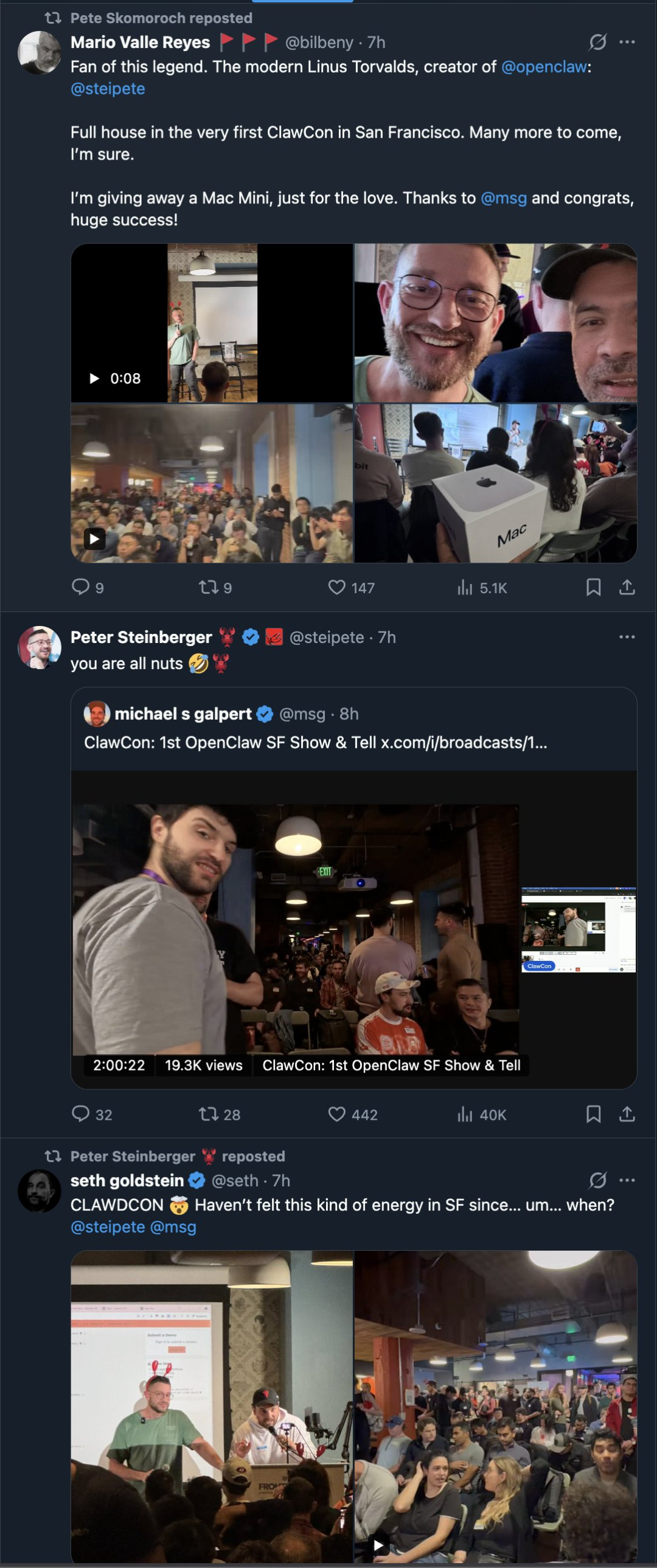 OpenClaw全球首聚,千人挤爆旧金山!龙虾头机器人现场乱逛太炸裂