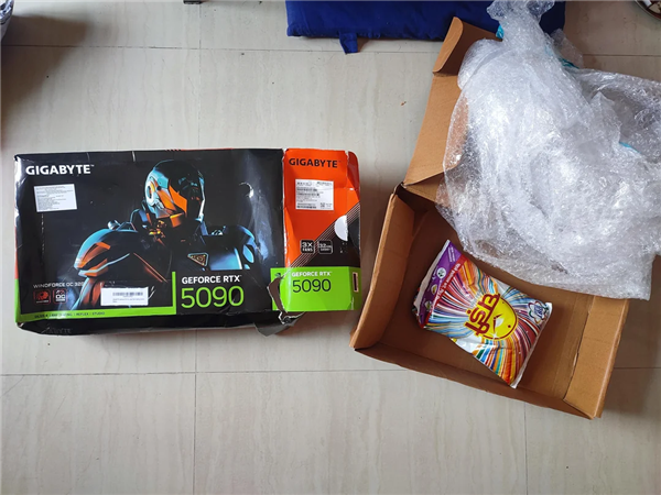 又有人被骗！花22000多买RTX 5090：却收到洗衣粉 商家拒不退款