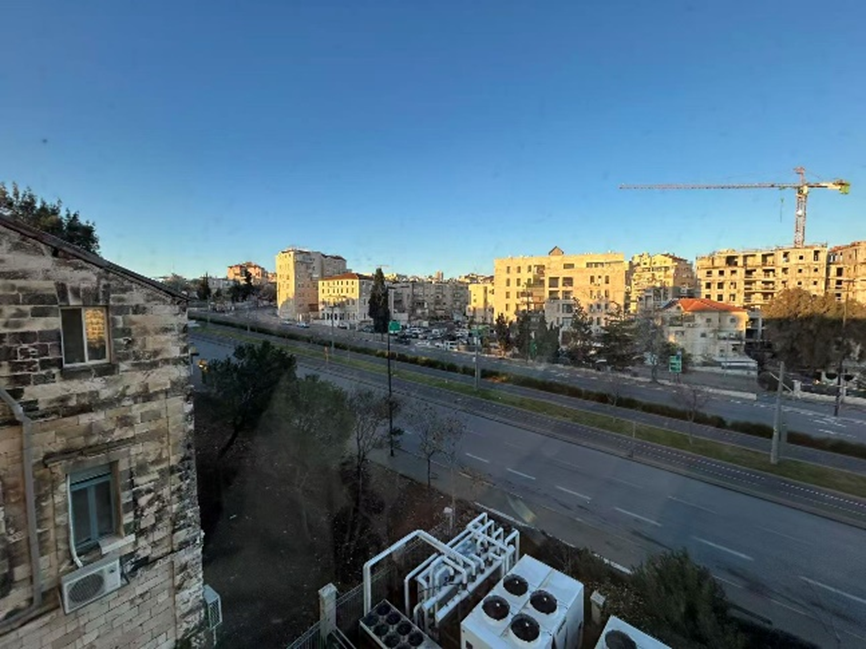 3日早上耶路撒冷的街景。(图/受访者提供)