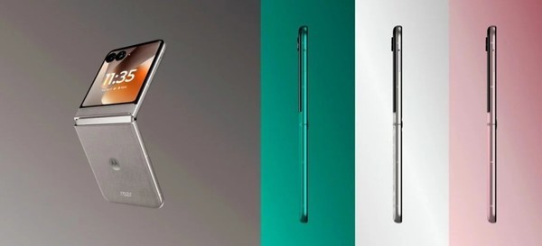 摩托罗拉Razr 70渲染图