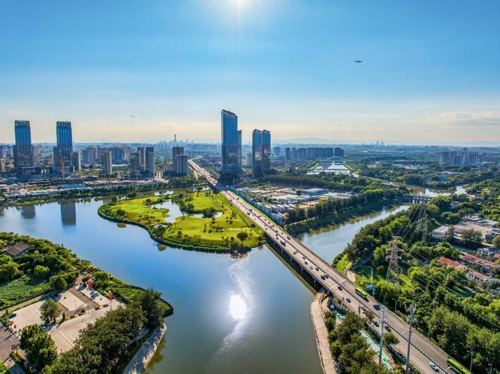 图为北京城市副中心。（北京市委宣传部供图）