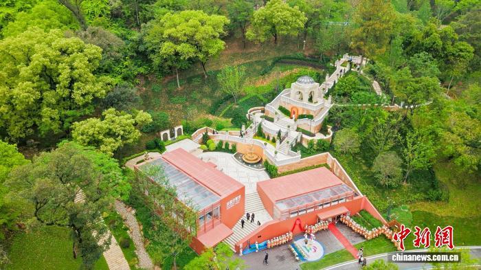 浙江温州，园博会法国巴黎馆。瑞安市融媒体中心供图