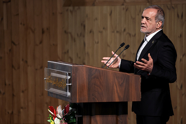 △伊朗总统佩泽希齐扬(资料图)