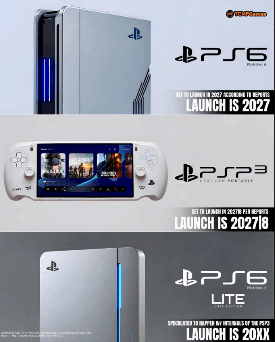 PS6全方位泄露汇总!发售日期曝光 核弹级别的配置