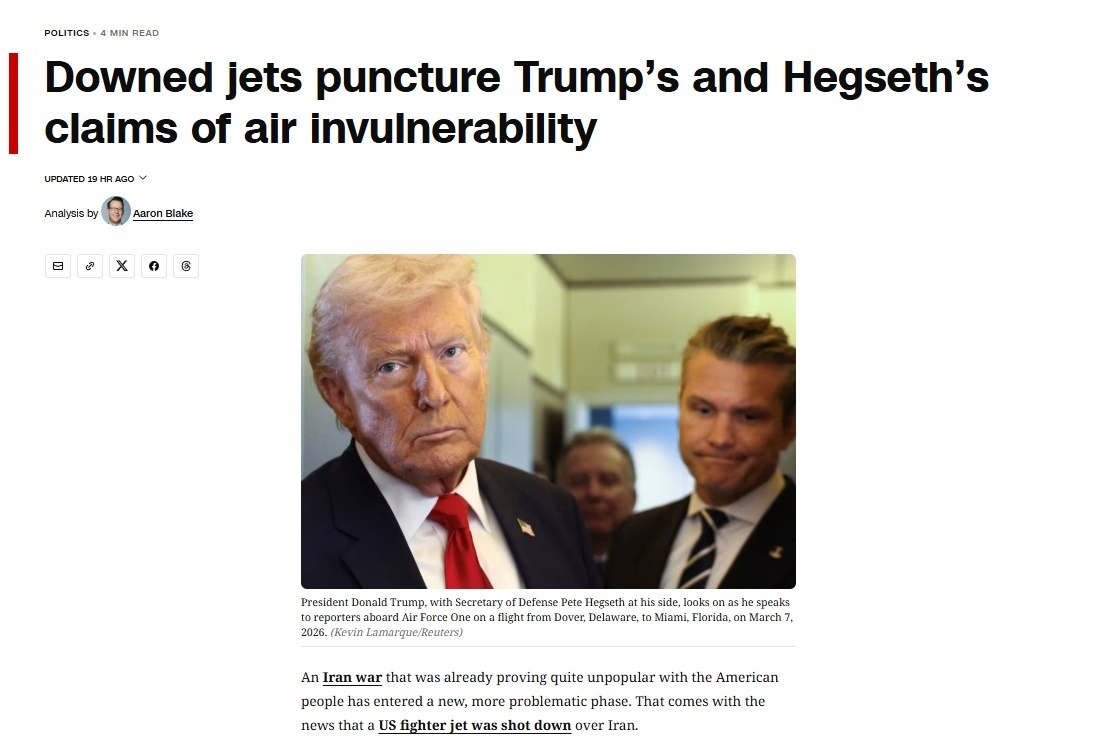 美国有线电视新闻网报道截图