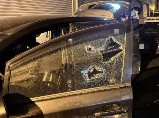 台湾花莲县吉安乡15昼夜深发生警匪追赶事件。图源:台媒