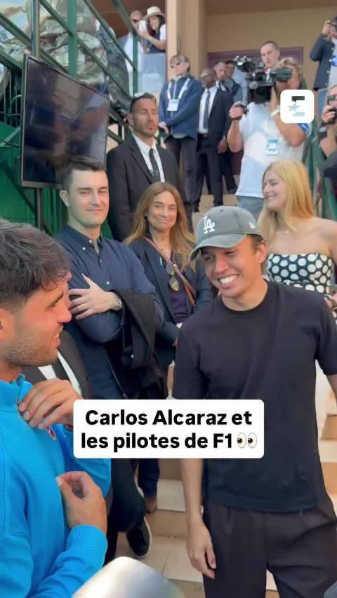 蒙特卡洛赛决赛上演辛卡对决，车手组团观战