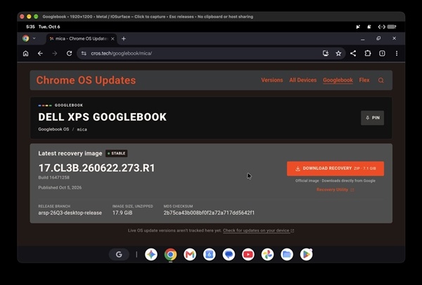 Mac用户狂喜!Googlebook OS被硬塞进苹果电脑:GPU加速+Chrome全支持