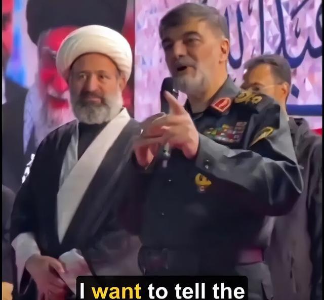 伊朗警察总长称可“保卫”格陵兰岛 图源：视频截图