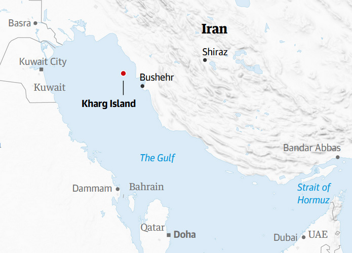 哈尔克岛的位置