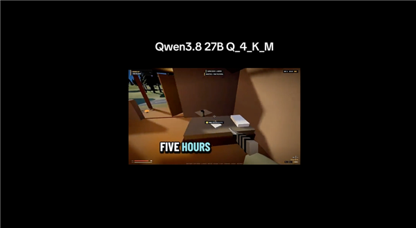 不烧一分云端Token!RTX 3090本地跑Qwen3.8-27B:5小时做出可玩游戏