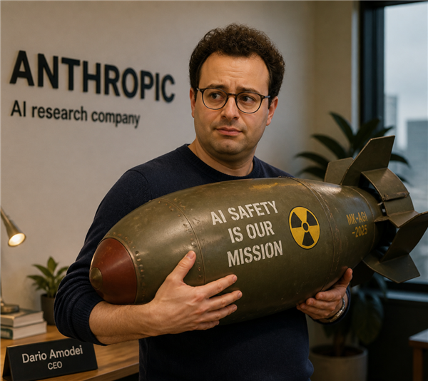 Anthropic花钱散布AI毁灭人类恐慌被抓包：美博主要求彻查