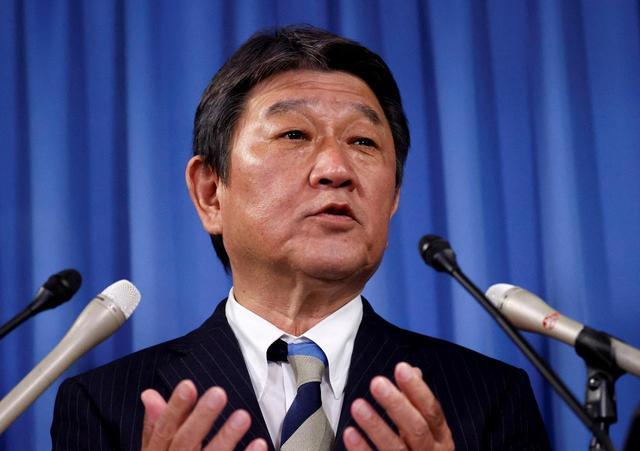 （日本外务大臣茂木敏充）