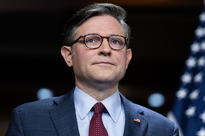 △美国国会众议院议长迈克·约翰逊(资料图)