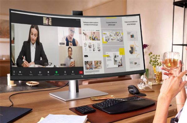 惠普新款曲面带鱼屏首发6999元:WQHD 120Hz高刷