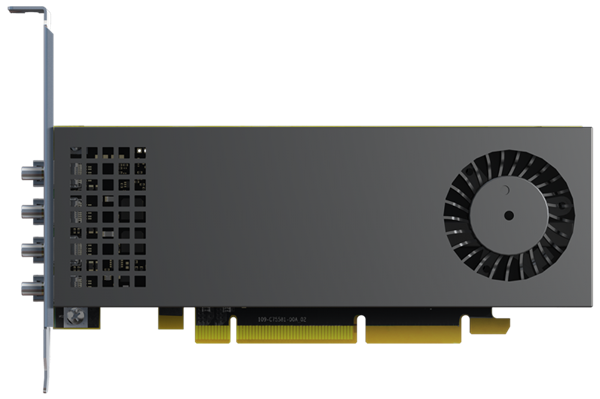 Matrox Intel锐炫A380配备双芯:8个DP接口 可接8个5K显示器