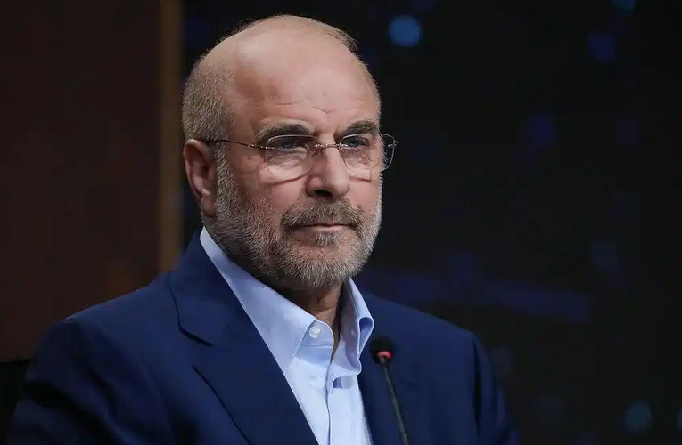 资料图：伊朗伊斯兰议会议长卡利巴夫 央视新闻