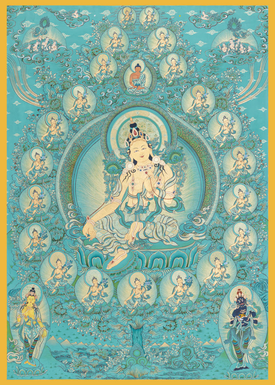 吉祥圣境-唐卡艺术展9月30日登陆PMQ元创方-扎西朗灯师徒首度访港
