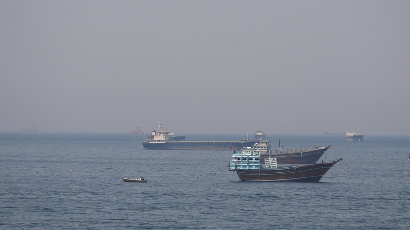 4月20日,霍尔木兹海峡 IC photo
