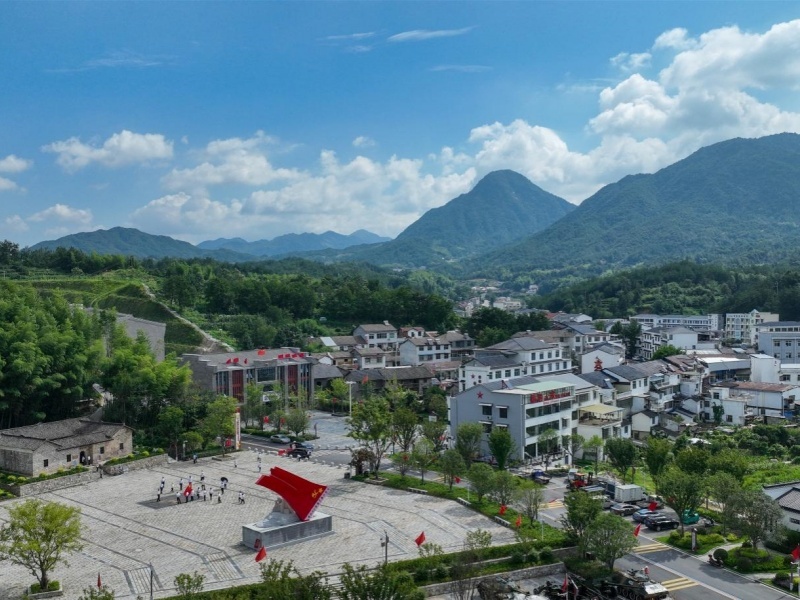 长征国家文化公园英山园区。章卫军摄