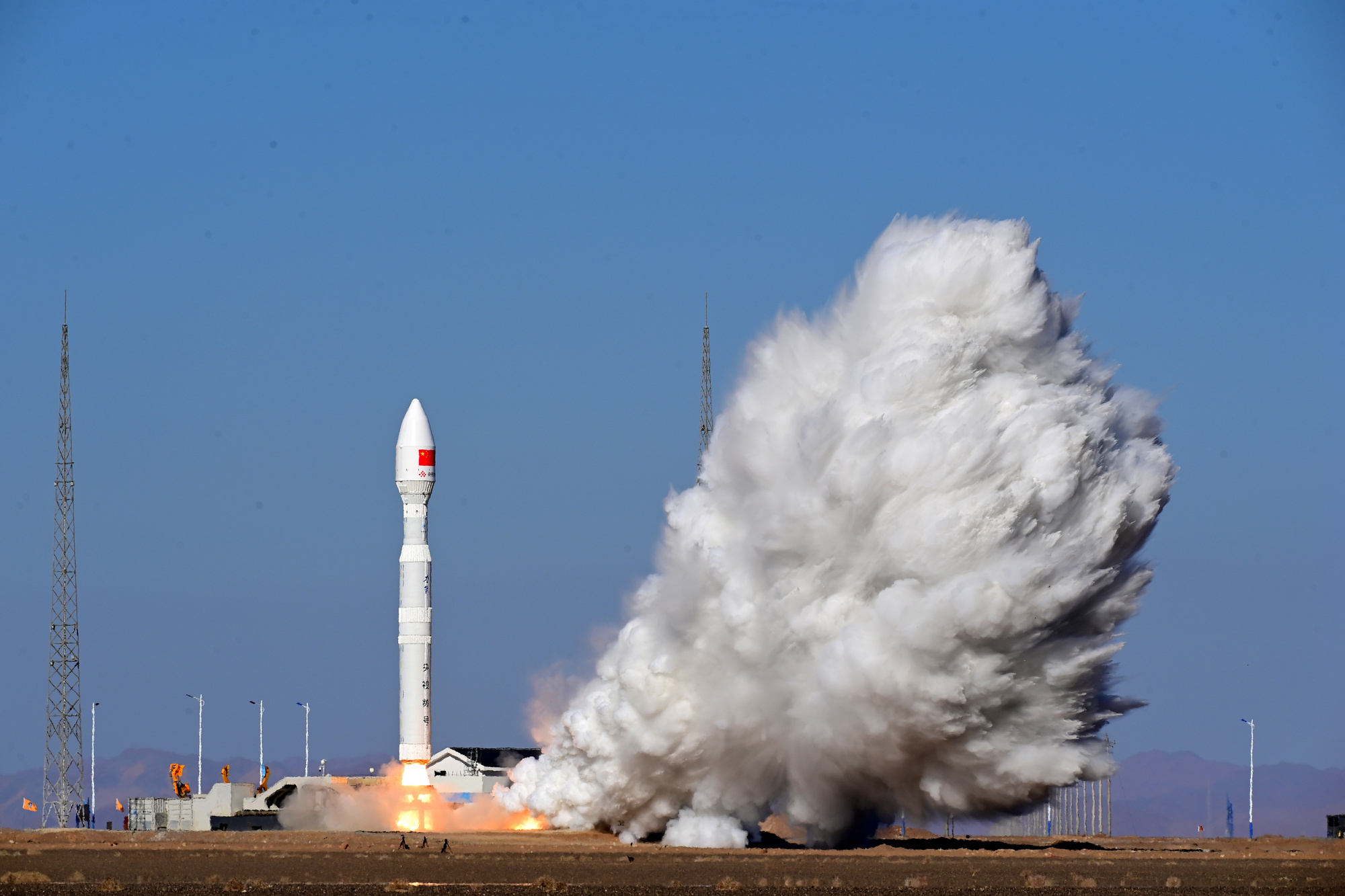 2024年11月11日,云遥一号31星-36星发射成功,主要用于大气探测或环境热点目标探测(央广网发 云遥宇航供图)