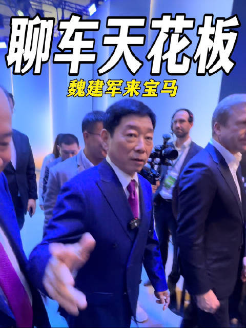 我竟然采访到魏总了@魏建军 哈哈哈！ 真人比视频还有梗