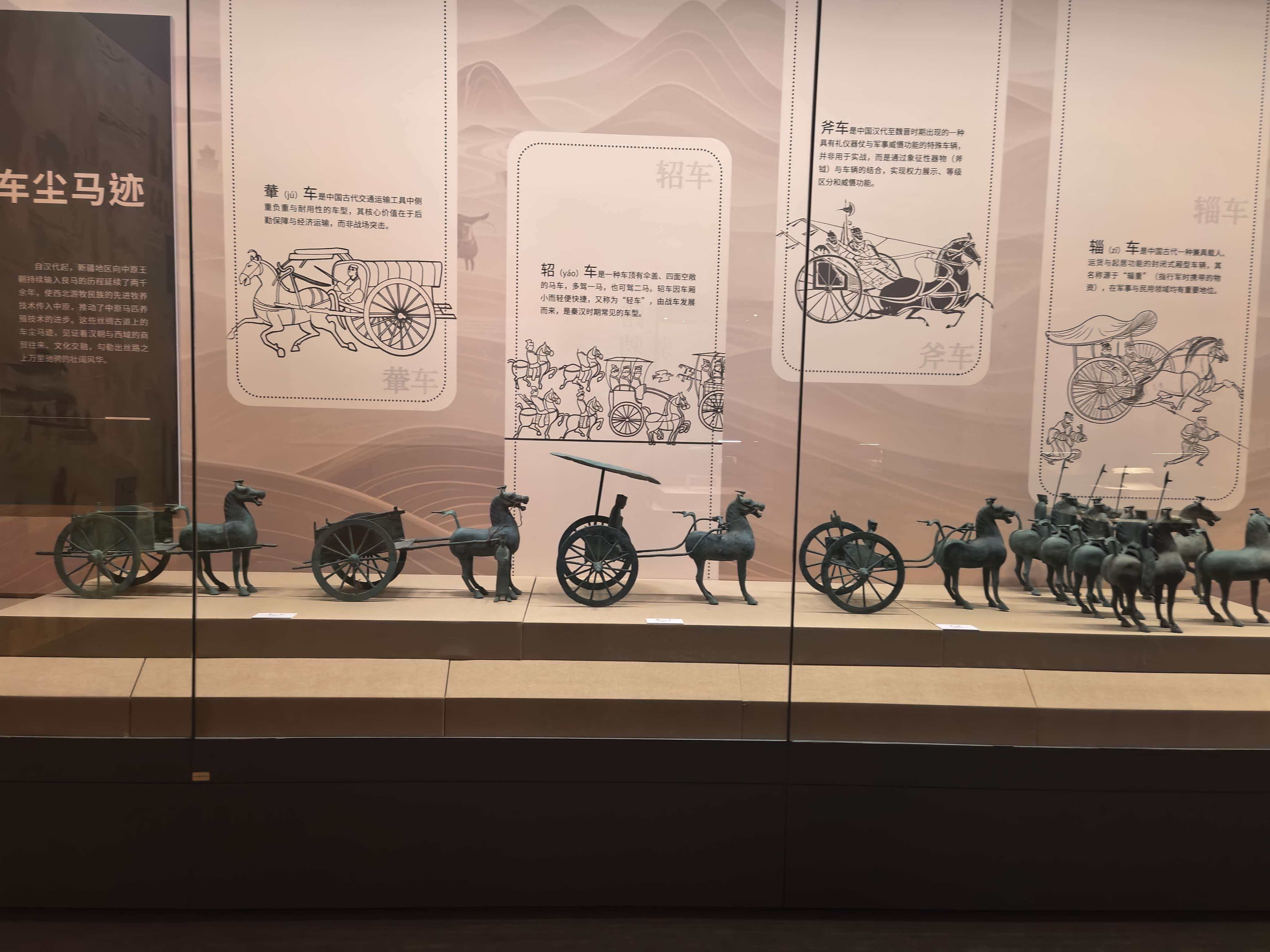 乌鲁木齐市博物馆推出的“飞马行疆——丙午马年文物特展”。乌鲁木齐市博物馆供图