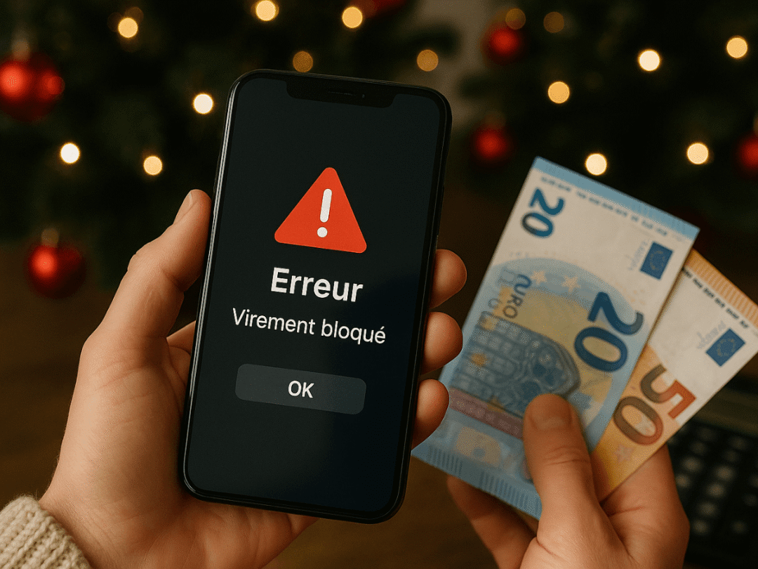 Virement bloqu&eacute; &agrave; No&euml;l ? Cette simple astuce permet d’envoyer de l ...