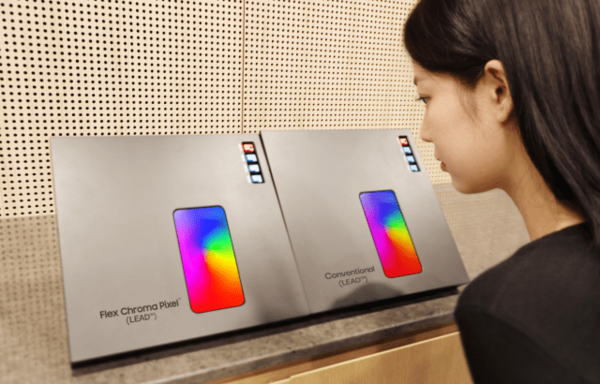 广色域OLED“Flex Chroma Pixel”画质对比演示画面