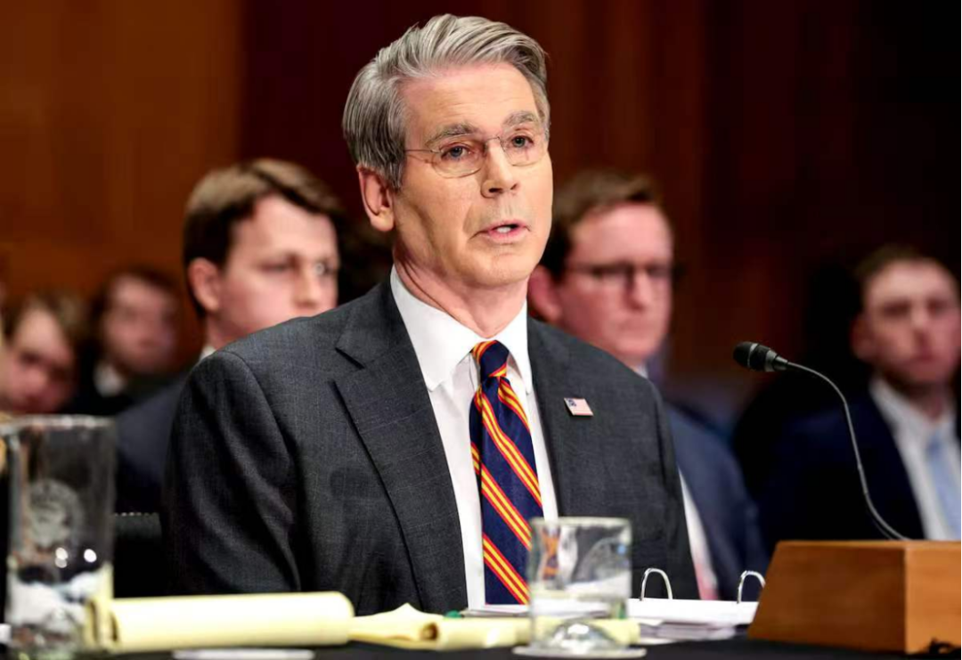 ◆贝森特宣称,特朗普政府的关税政策“经受住了4000多项法律挑战”。(图源:路透社)