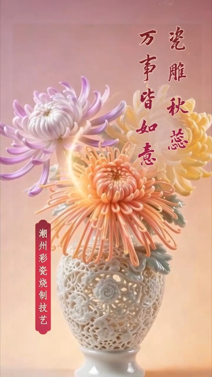 △潮州彩瓷烧制技艺(国家级非物质文化遗产代表性项目)