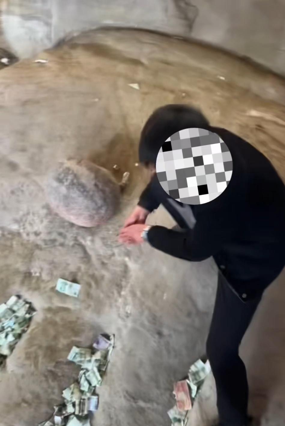 ▲案发现场视频截图 荣县公安供图